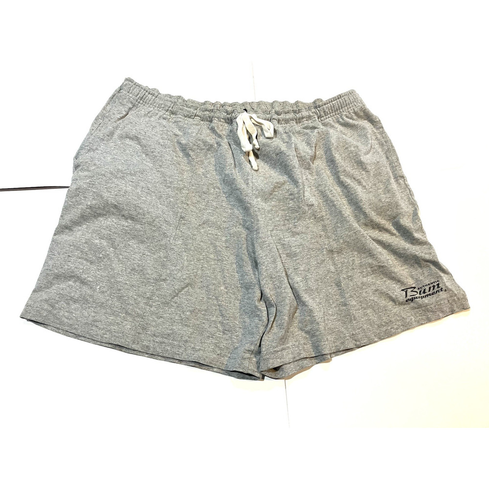 Vintage 90s Bum Equipment Athletic Cotton Sweat Shorts Gray Mens Size XL